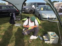 Reparatur nach Seilriß nach Wurf