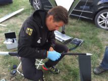 Reparatur der Bodenkollision :-(